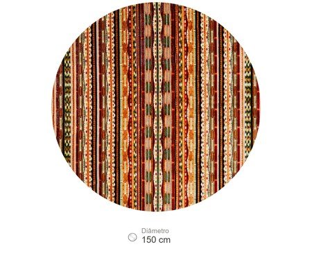 Tapete Redondo Marbella Elite Moderno Vintage | Westwing