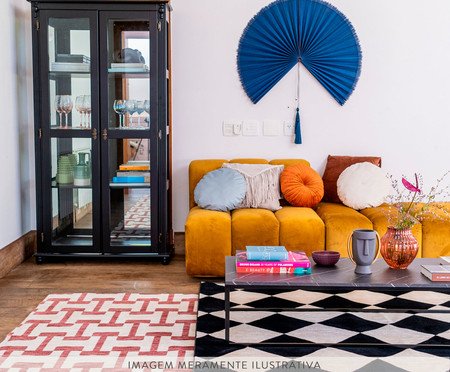 Tapete Pequeno Marbella Nuance Miracle Square | Westwing