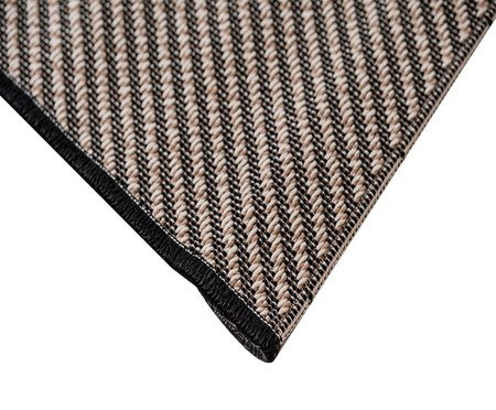 Tapete Quadrado Artesanal Look Jacquard Dama da Noite | Westwing