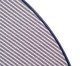 Tapete Redondo Artesanal Look Jacquard Dama da Noite, Preto | WestwingNow