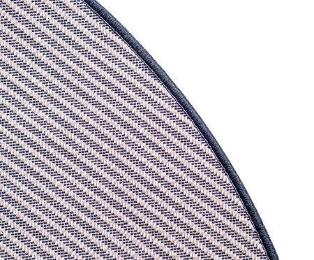 Tapete Redondo Artesanal Look Jacquard Dama da Noite | Westwing