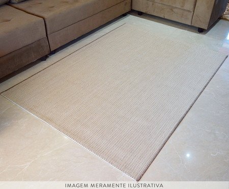 Tapete Quadrado Artesanal Look Jacquard Brinco de Princesa | Westwing