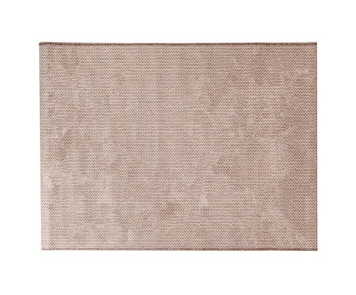Tapete Quadrado Artesanal Look Jacquard Brinco de Princesa, Bege | WestwingNow