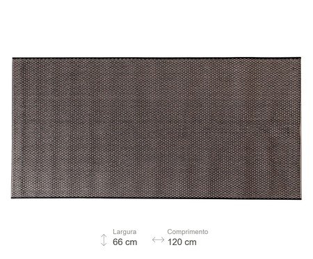 Tapete Pequeno Artesanal Look Jacquard Flor de Liz B | Westwing