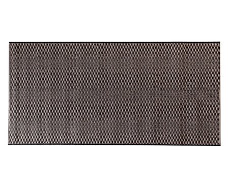 Tapete Pequeno Artesanal Look Jacquard Flor de Liz B