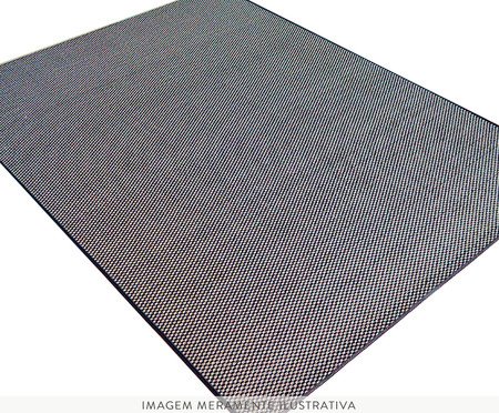 Tapete Quadrado Artesanal Look Jacquard Flor de Liz B | Westwing