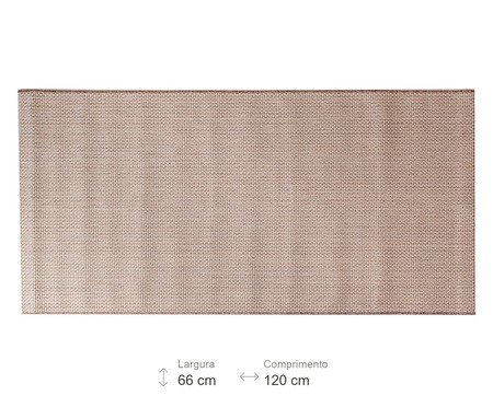 Tapete Pequeno Artesanal Look Jacquard Brinco de Princesa | Westwing