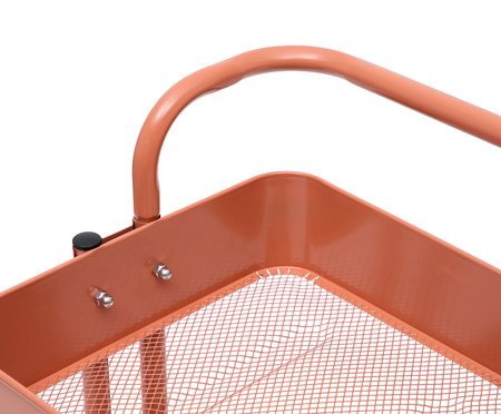 Carrinho Organizador Berlim  - Terracota Matte | WestwingNow