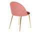 Cadeira em Veludo Goliat - Rose, Rosé | WestwingNow