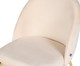 Cadeira em Veludo Goliat - Creme, Creme | WestwingNow