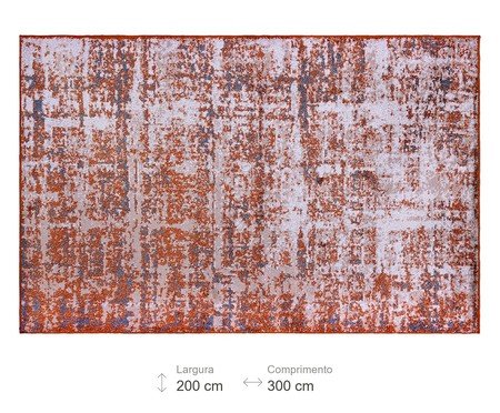 Tapete Classic Bahamas - Laranja | Westwing