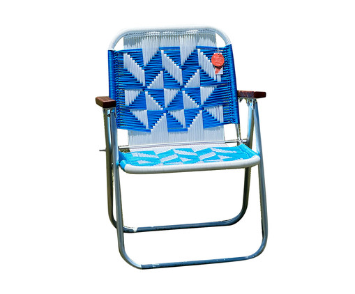 Cadeira Japú - Branco e Azul, Branca, Royal e Azul Claro | WestwingNow