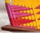 Poltrona Japú - Amarelo e Colorido II, Poltrona Japú Amarela, Pink e Verde Água | WestwingNow