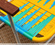 Poltrona Japú - Amarelo e Colorido II, Poltrona Japú Amarela, Pink e Verde Água | WestwingNow