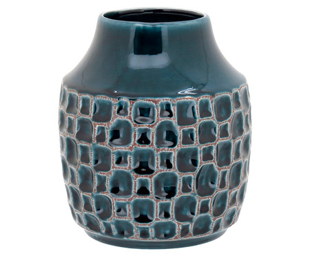 Vaso em Cerâmica Eva l - Azul | WestwingNow