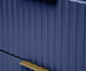 Mesa de Cabeceira Ondulada Maxi - Azul, Azul | WestwingNow