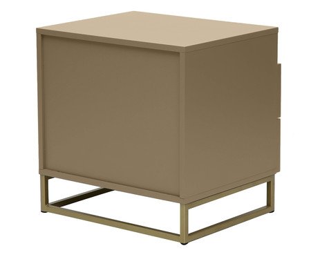 Mesa de Cabeceira Ondulada Frapê | Westwing