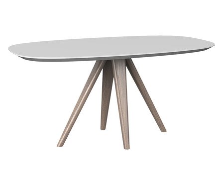 Mesa de Jantar Retangular Lili - Nogueira | WestwingNow