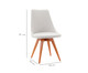 Cadeira em Madeira e Tecido Ella - Branco, Branco | WestwingNow