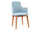 Cadeira de Madeira com Braço Mary - Azul Claro, Azul | WestwingNow