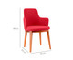 Cadeira de Madeira com Braço Mary - Bordô, Vermelho | WestwingNow
