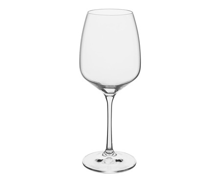 Jogo de Taças com Decanter para Vinho em Cristal Norma - Transparente | WestwingNow