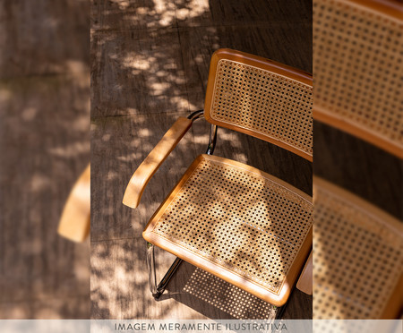 Cadeira com Braço Cesca - Natural | WestwingNow