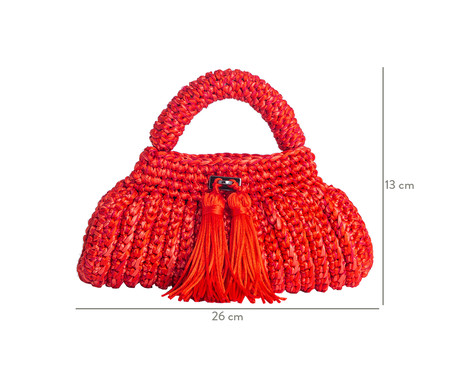 Clutch em Crochê Cantiga - Flower Passion | WestwingNow