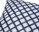 Almofada em Crochê Alik - 52x52cm, Azul | WestwingNow