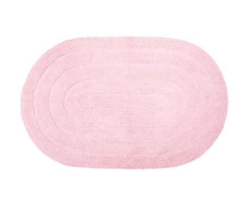 Tapete Allegro Oval - Rosa Claro, Rosa Claro | WestwingNow