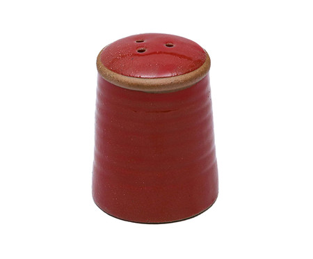 Saleiro e Pimenteiro em Porcelana Lala Vermelho | WestwingNow