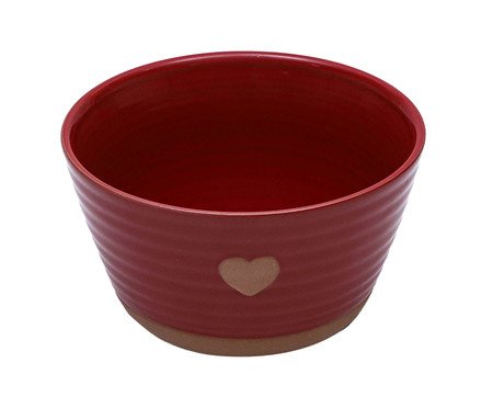 Bowl em Porcelana Lala Vermelho - 680ml | Westwing