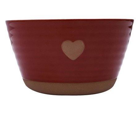 Bowl em Porcelana Lala Vermelho - 680ml | Westwing