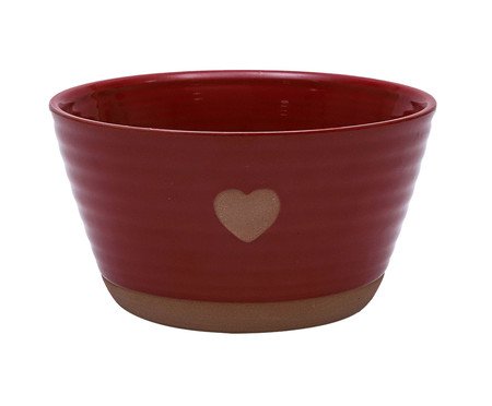 Bowl em Porcelana Lala Vermelho - 680ml | Westwing