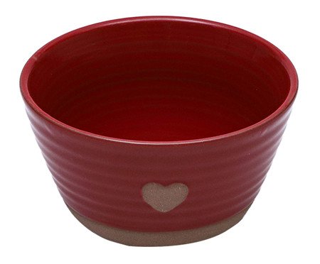 Bowl em Porcelana Lala Vermelho | Westwing