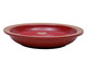 Prato para Sobremesa em Porcelana Lala - Vermelho, Vermelho | WestwingNow