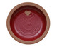 Prato para Sobremesa em Porcelana Lala - Vermelho, Vermelho | WestwingNow