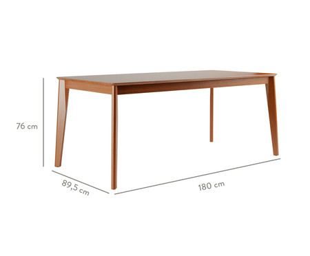 Mesa de Jantar Retangular Olive - Natural | WestwingNow