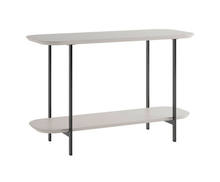 Aparador Table Iron - Off White e Preto | WestwingNow