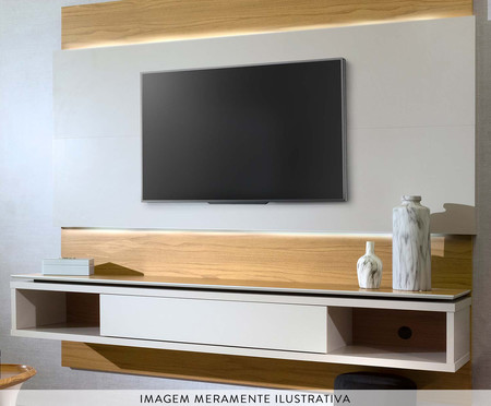 Rack com Painel Suspenso Lincoln - Off White | WestwingNow