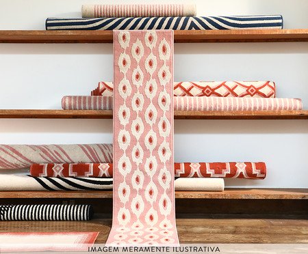 Tapete Trendy Arabesco - Rosa | Westwing