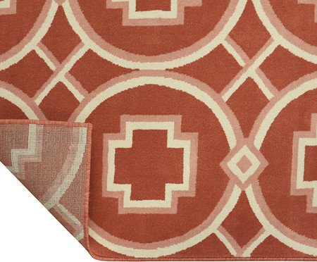 Tapete Trendy Arabesco - Terracota | Westwing