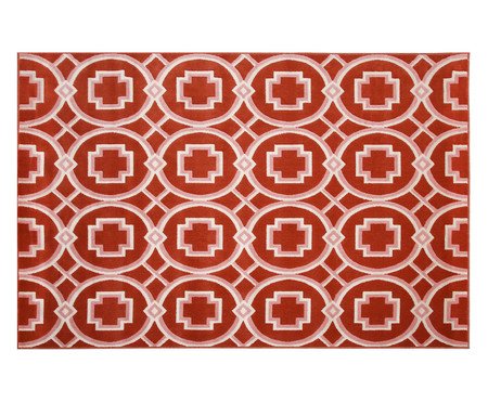 Tapete Trendy Arabesco - Terracota | Westwing