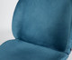 Jogo de Cadeiras em Veludo Mayate - Azul, Azul | WestwingNow