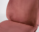 Jogo de Cadeiras em Veludo Mayate - Rose, Rosé | WestwingNow