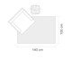 inativado_Tapete Sofia Place - 100X140cm, Bege | WestwingNow