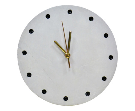 Relógio de Parede em Cimento Iva - Cinza | WestwingNow