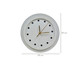 Relógio de Parede em Cimento Ray - Cinza, Cinza | WestwingNow
