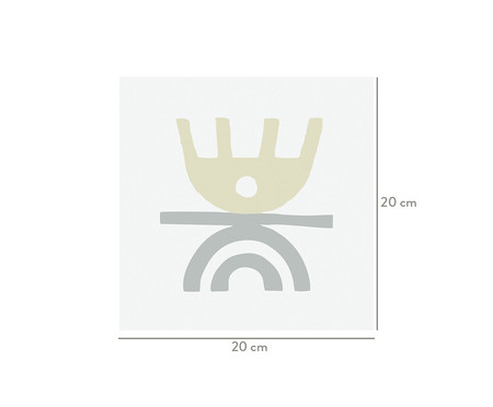 Placa Decorativa Balance - 20x20cm | WestwingNow