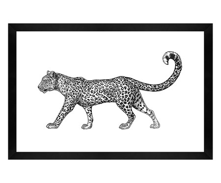 Quadro com Vidro Cheetah - 60x40cm | WestwingNow